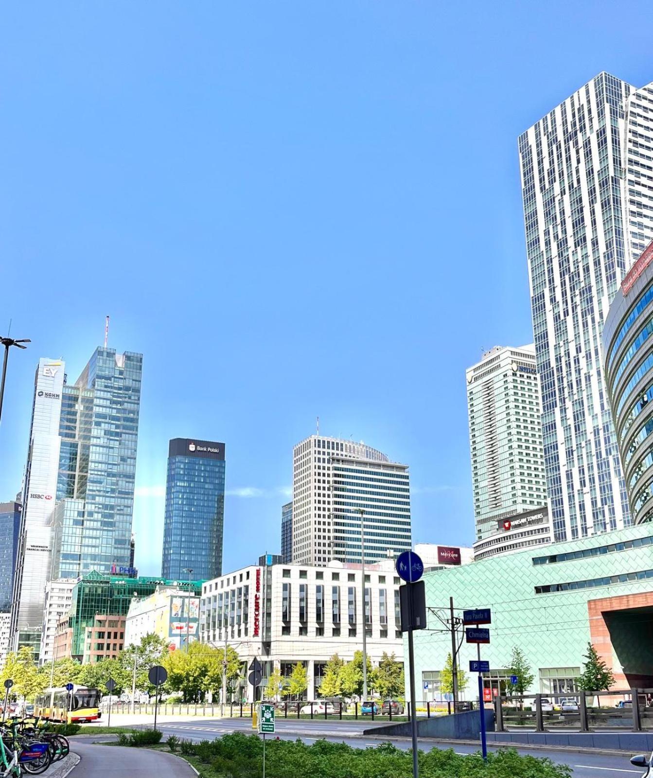 Special 1 Bed Room Condo Warszawa Center 외부 사진