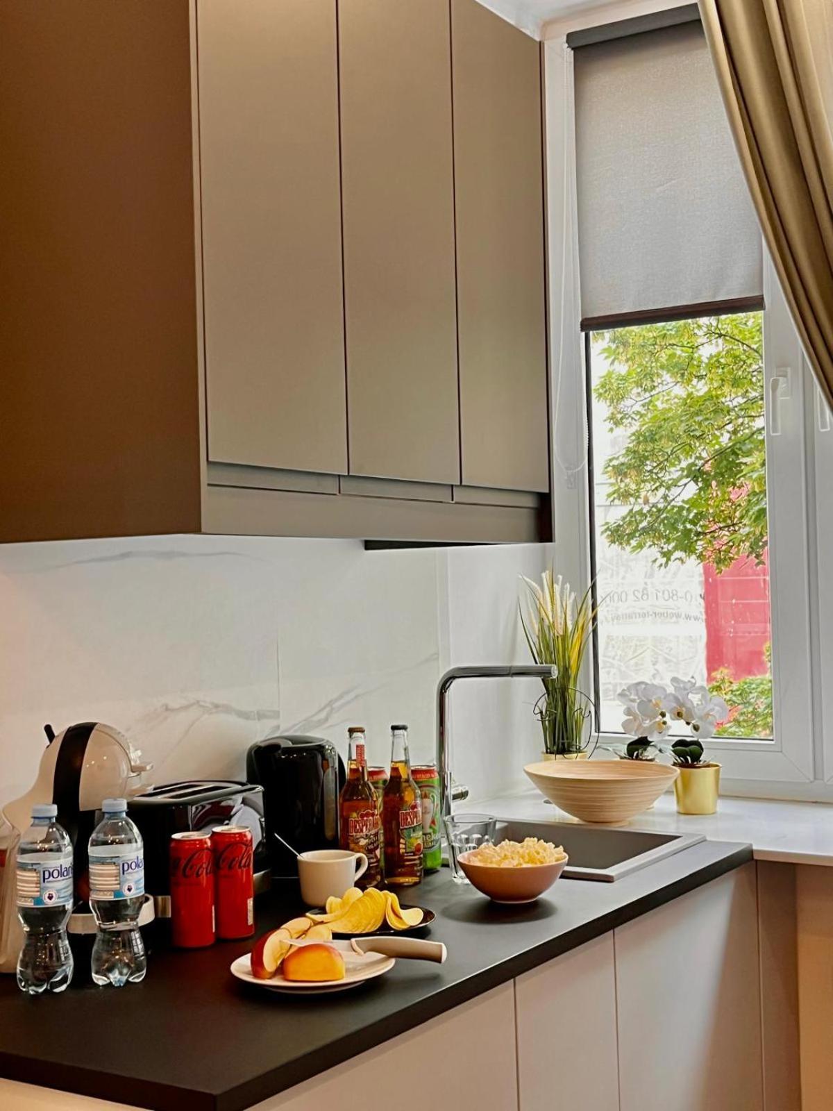 Special 1 Bed Room Condo Warszawa Center 외부 사진
